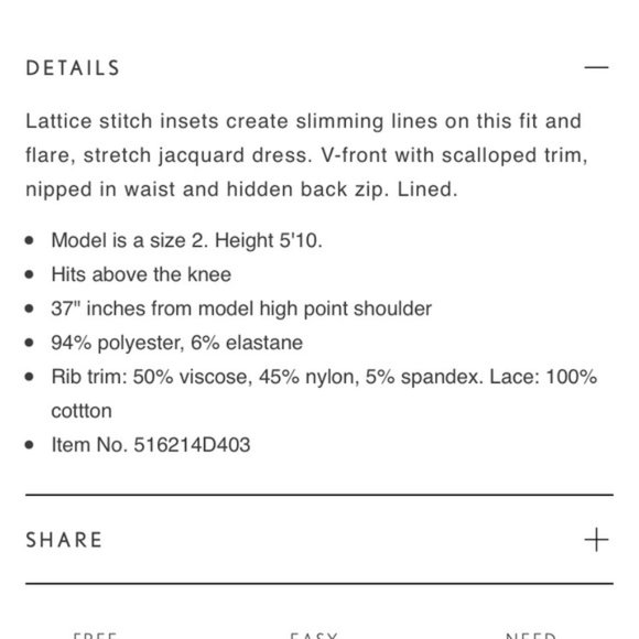 Rebecca Taylor Black Sleeveless Dress size 2 LBD Textured Knit Embroidered - Picture 10 of 14